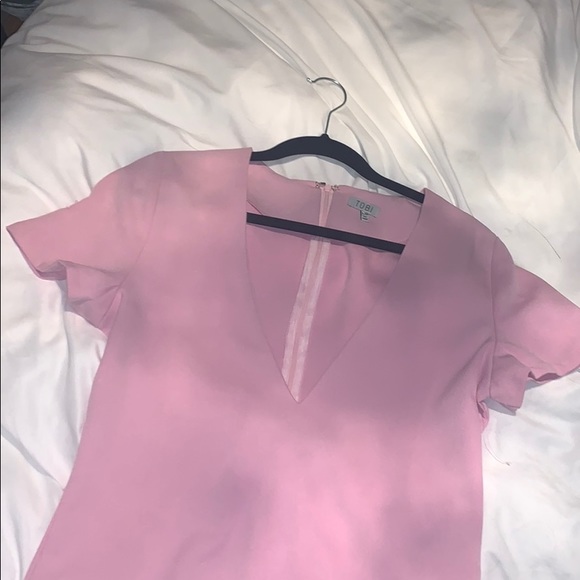 Pink mini dress - Picture 2 of 5